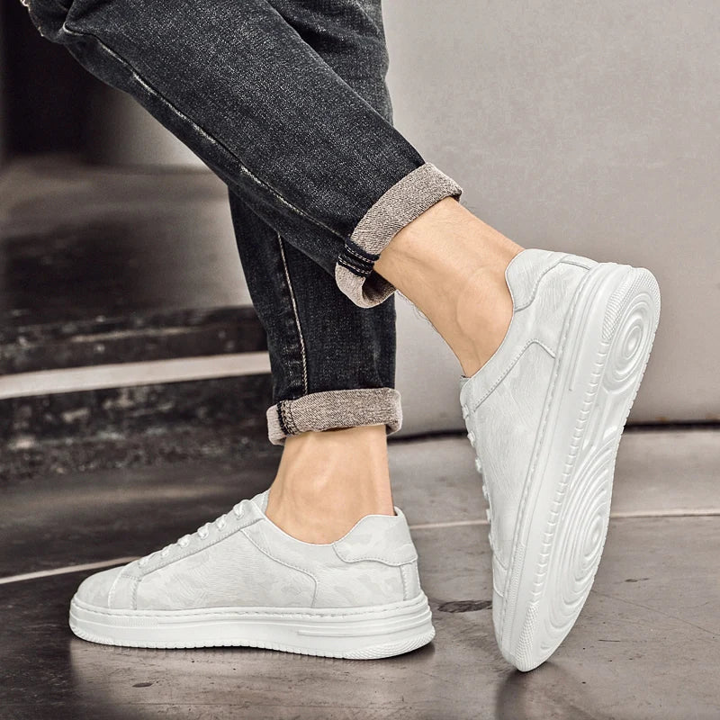 Old Money Echtleder-Sneakers