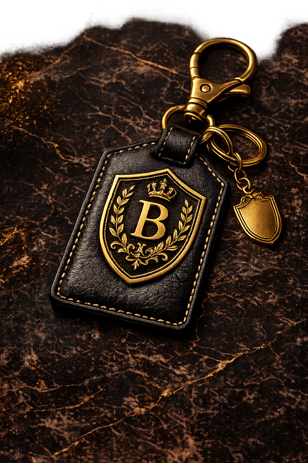 Bellagy Heritage Crest Keychain