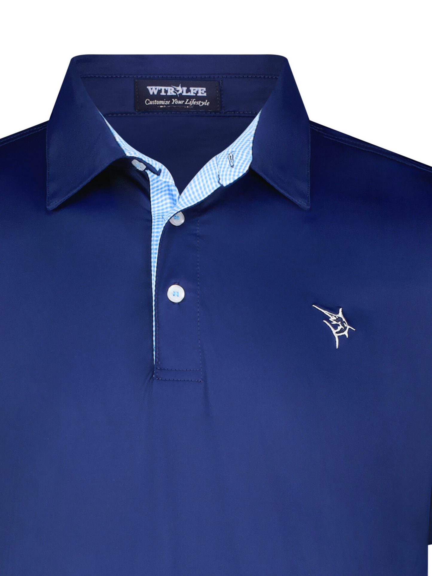 Küsten-Polo Marineblau
