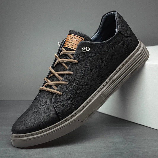 OXFORDS™ - ECHTE LEDER-SNEAKER